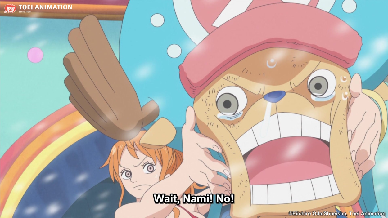 Nami and Chopper