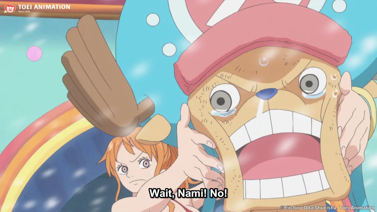 Nami and Chopper