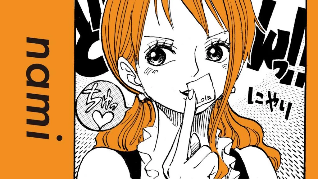 Nami in manga