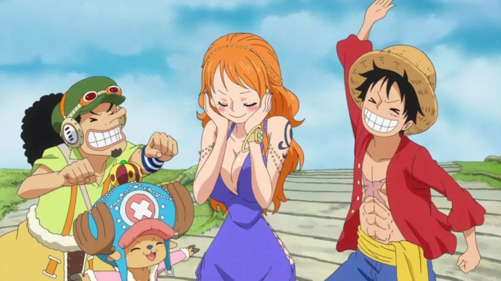 Nami with the Straw Hats