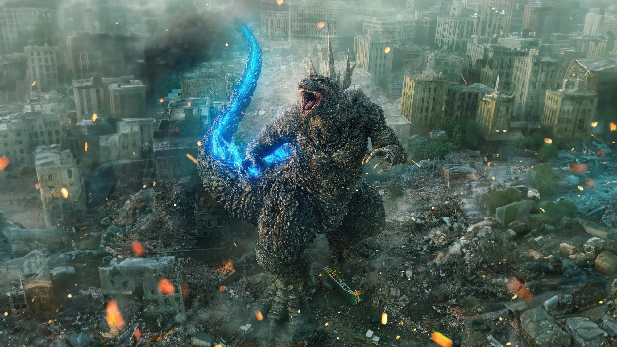 Scene from Godzilla Minus One