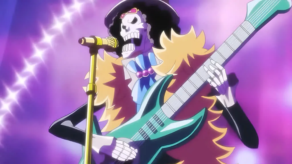 Brook on Sabaody Archipelago in One Piece