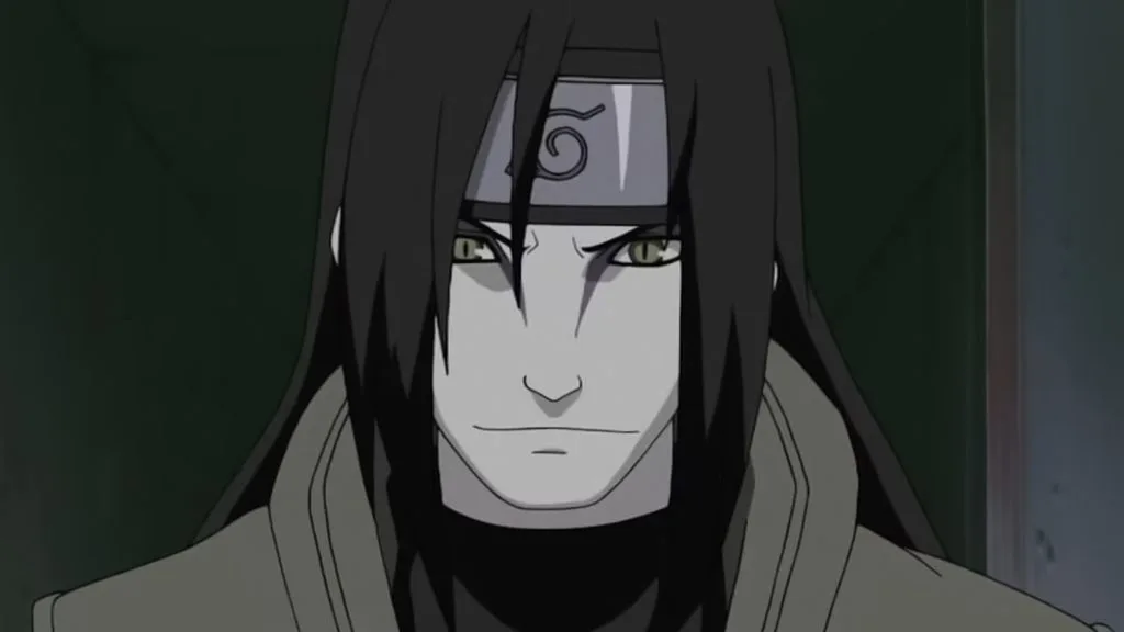 Orochimaru performing Living Corpse Reincarnation