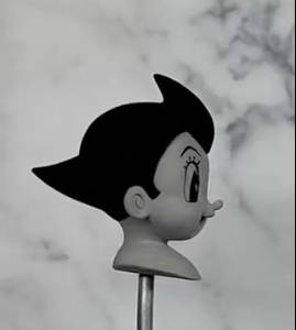 3D Astro Boy head model by Tomohide Enoki