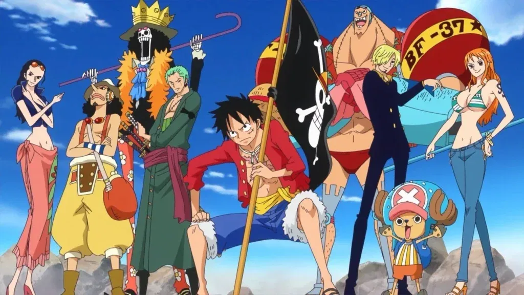 Straw Hat crew from One Piece