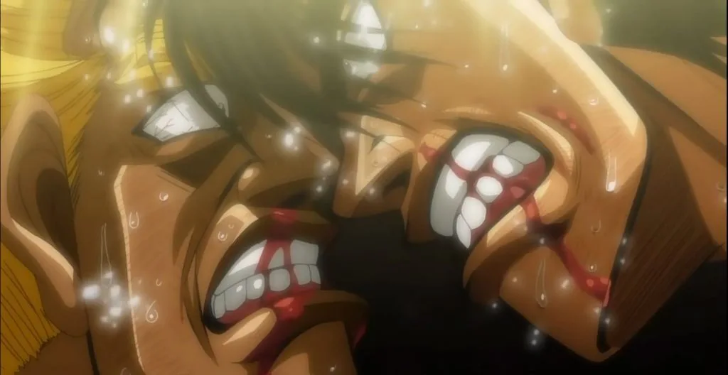 Takamura and Hawk in Hajime no Ippo