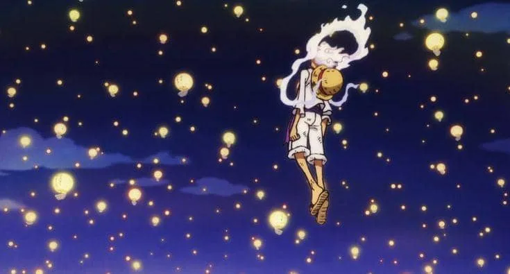 Luffy Gear 5 transformation