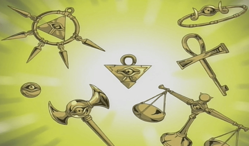 Seven Millennium Items in Yu-Gi-Oh!