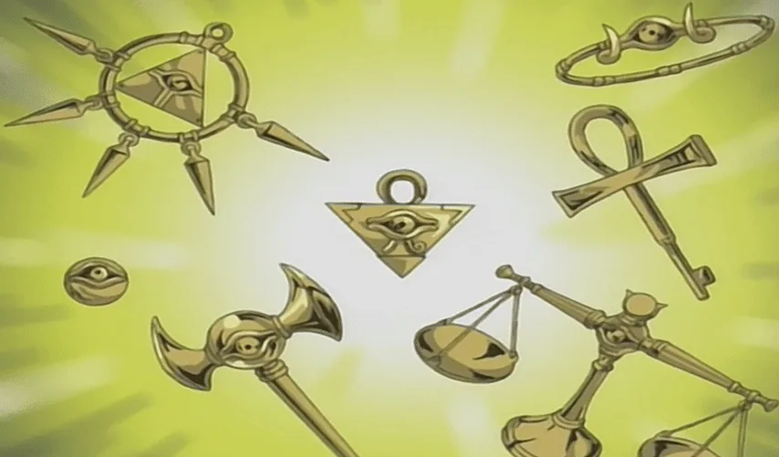 Seven Millennium Items in Yu-Gi-Oh!