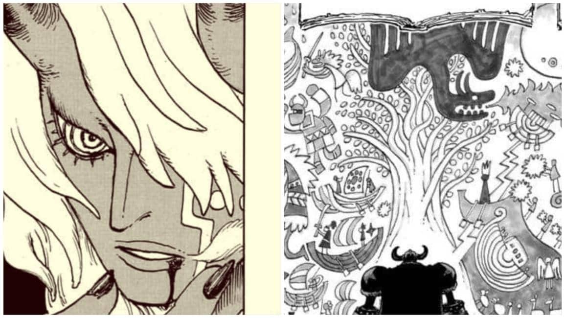 Forest God depiction in One Piece