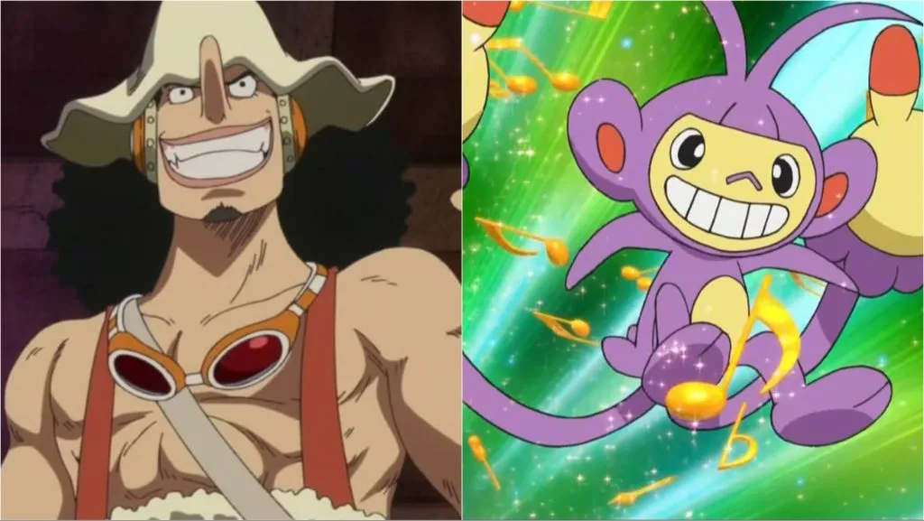 Usopp with Ambipom