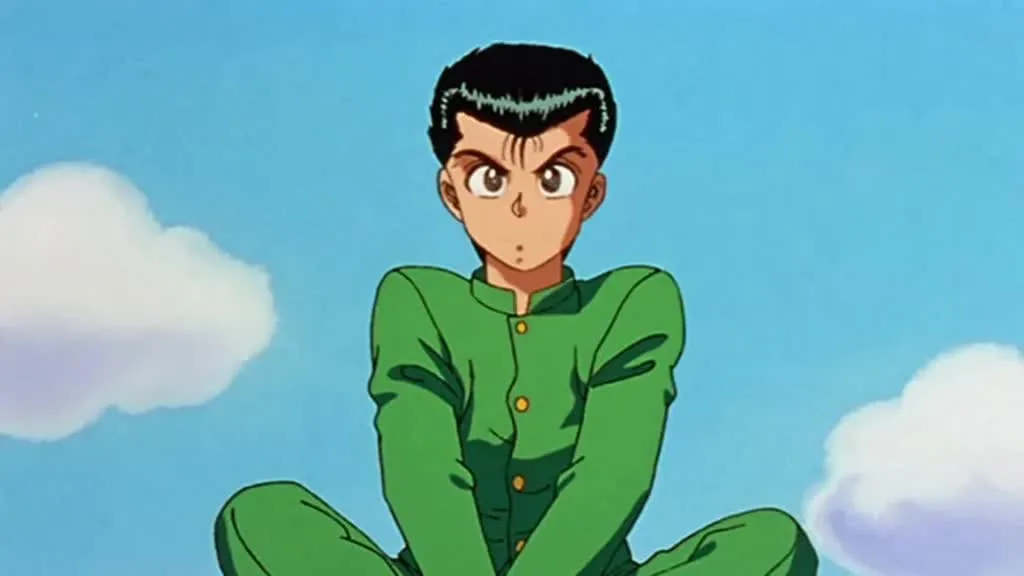 Yusuke in Yu Yu Hakusho