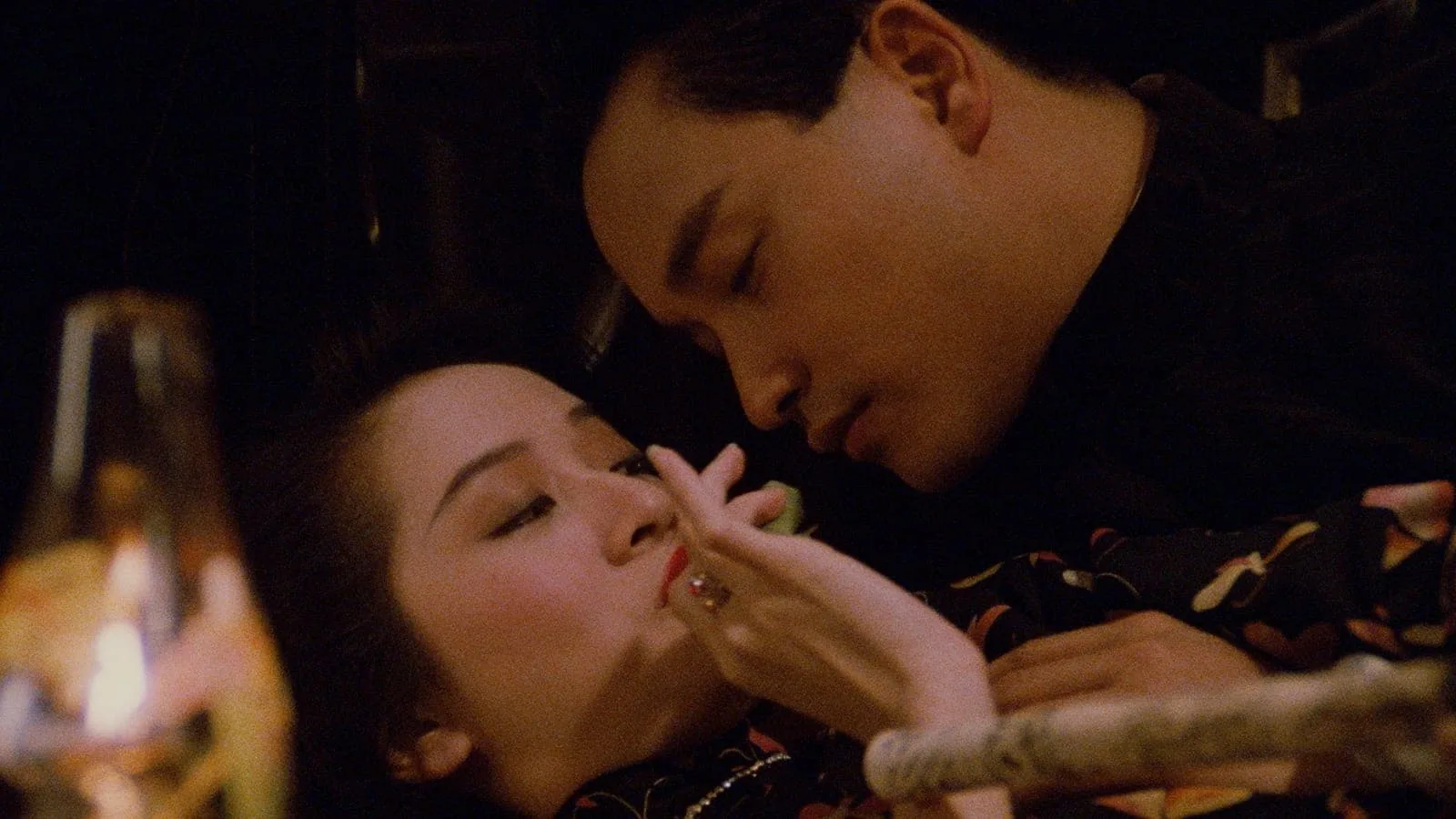 Iconic scene from Les Bohemes