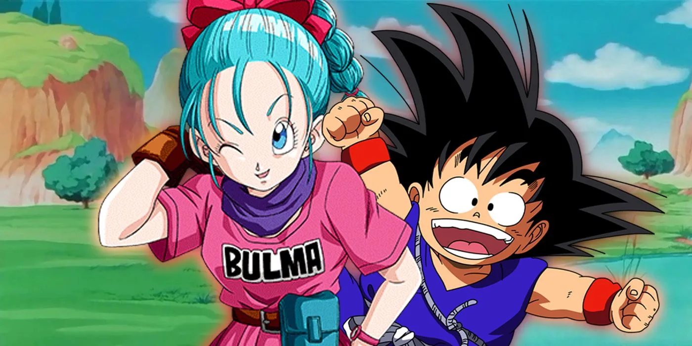 Classic Bulma artwork from Dragon Ball