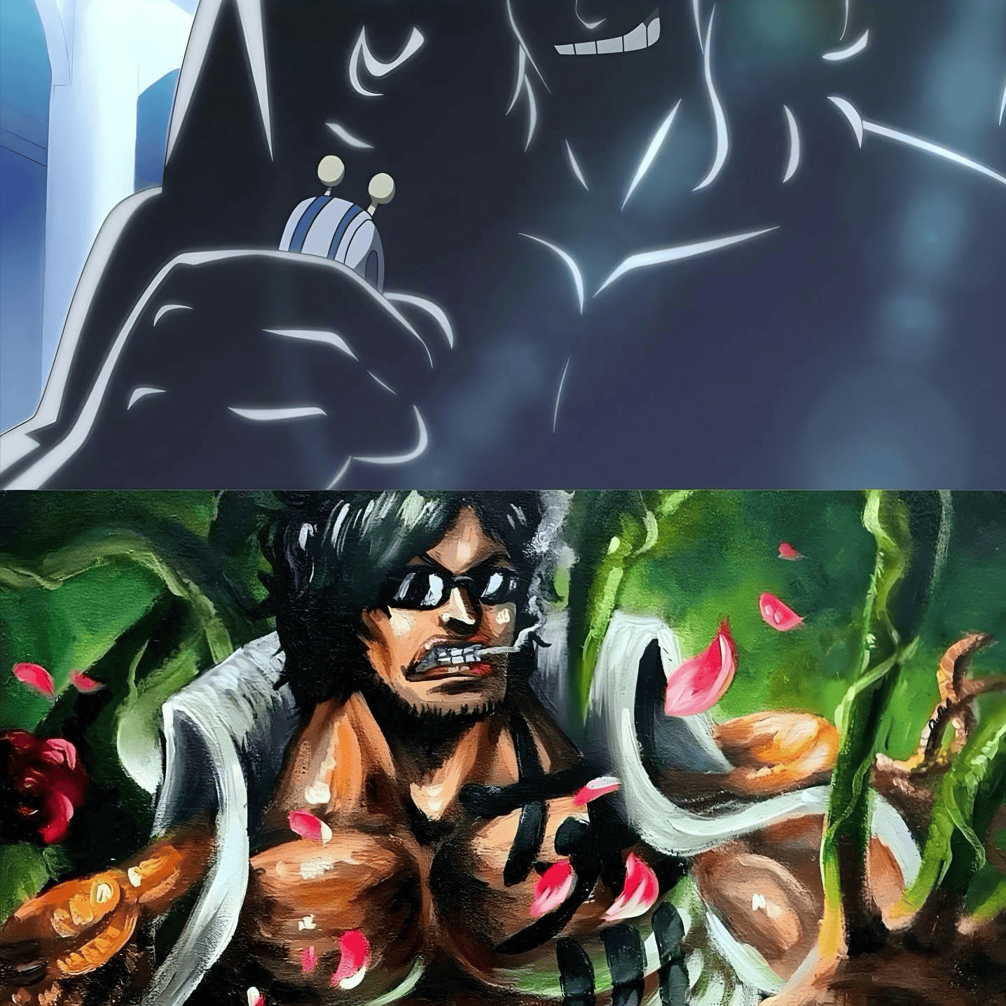 Ryokugyu's shadow