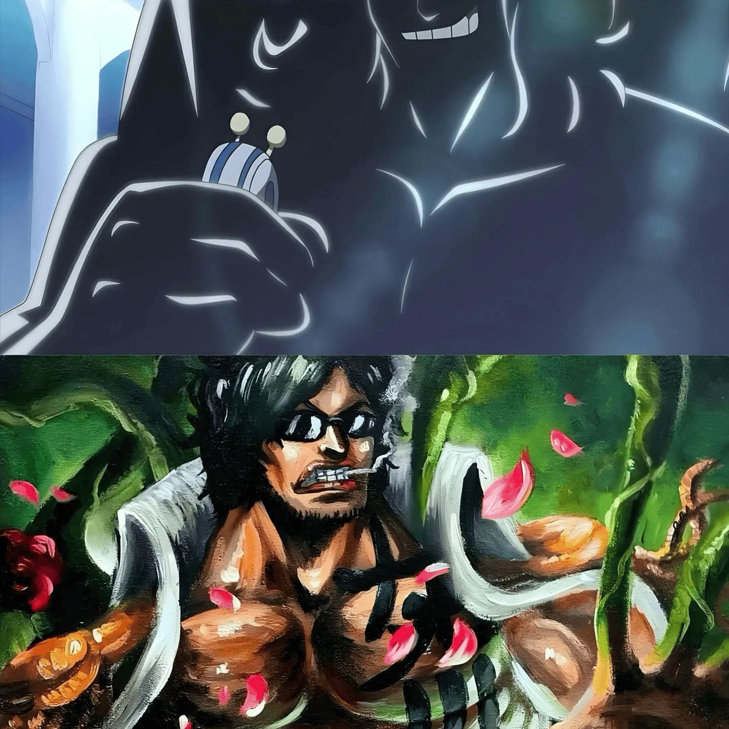 Ryokugyu's shadow