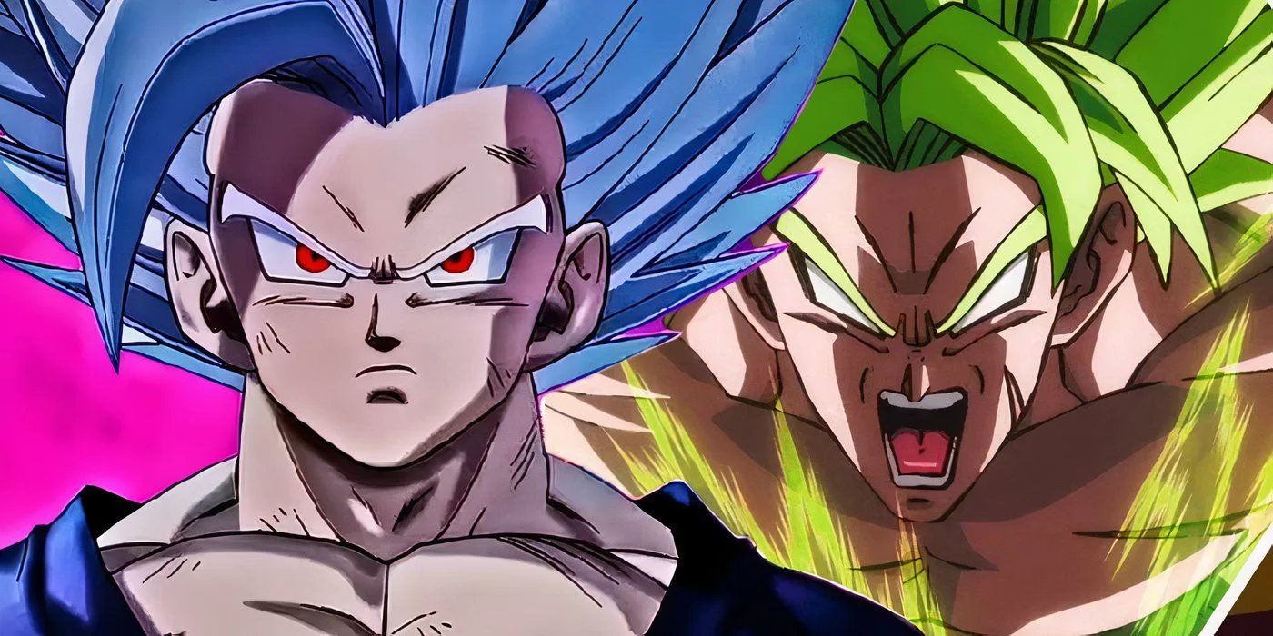 Broly and Gohan Beast face off