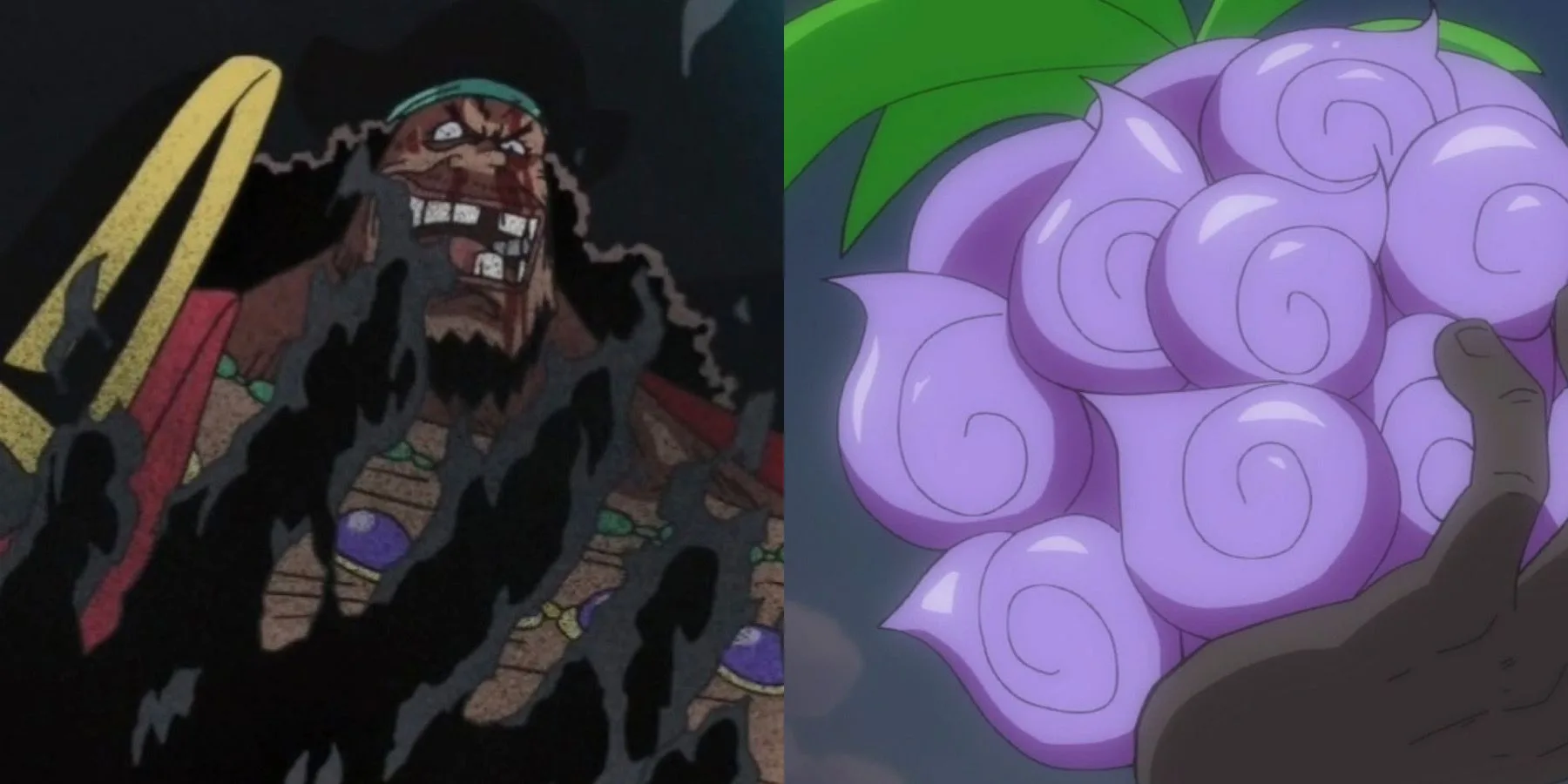Blackbeard with Yami Yami no Mi power