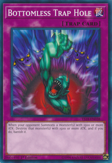 Bottomless Trap Hole Yu-Gi-Oh! Card