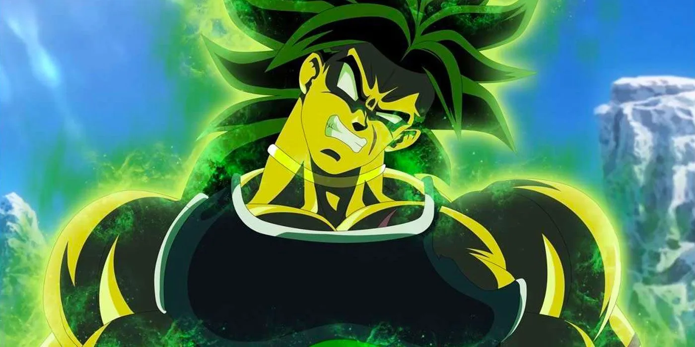Canon Broly from Dragon Ball Super