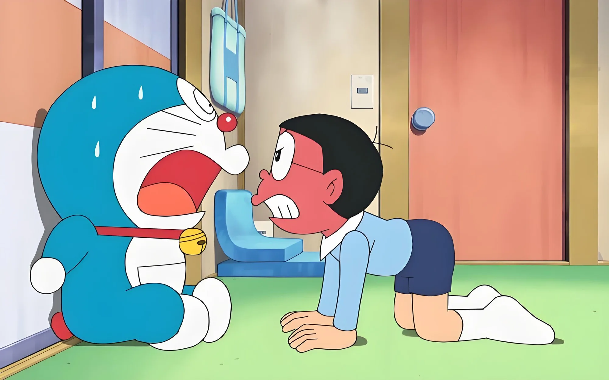 Moments of Nobita lazily napping or skipping lessons not only bring laughter but also relieve pressure for readers exhausted by the fast pace of life