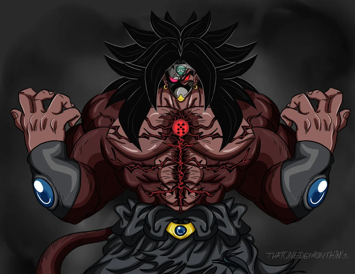 Dark Broly from Super Dragon Ball Heroes