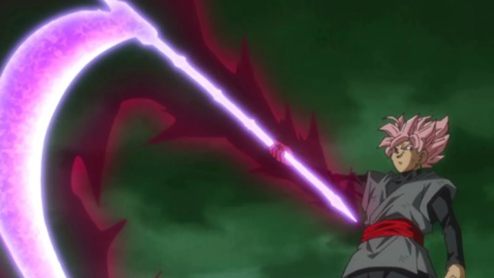 Goku Black wielding the Spirit Scythe
