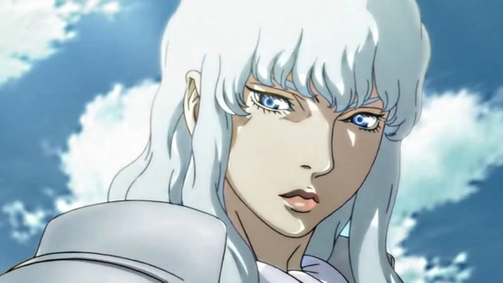 Griffith as Falconia's emperor