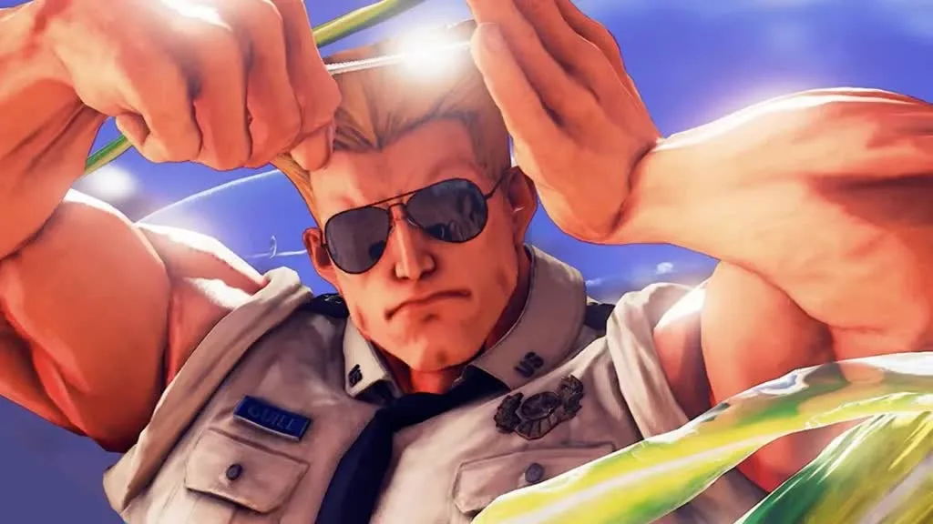 Guile from Street Fighter inspired by JoJo's Bizarre Adventure