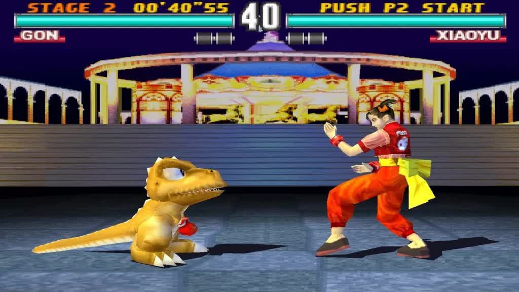 Gon the dinosaur in Tekken 3