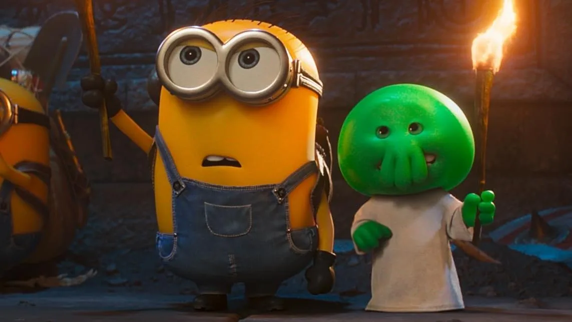 Minions and Monsters action scene