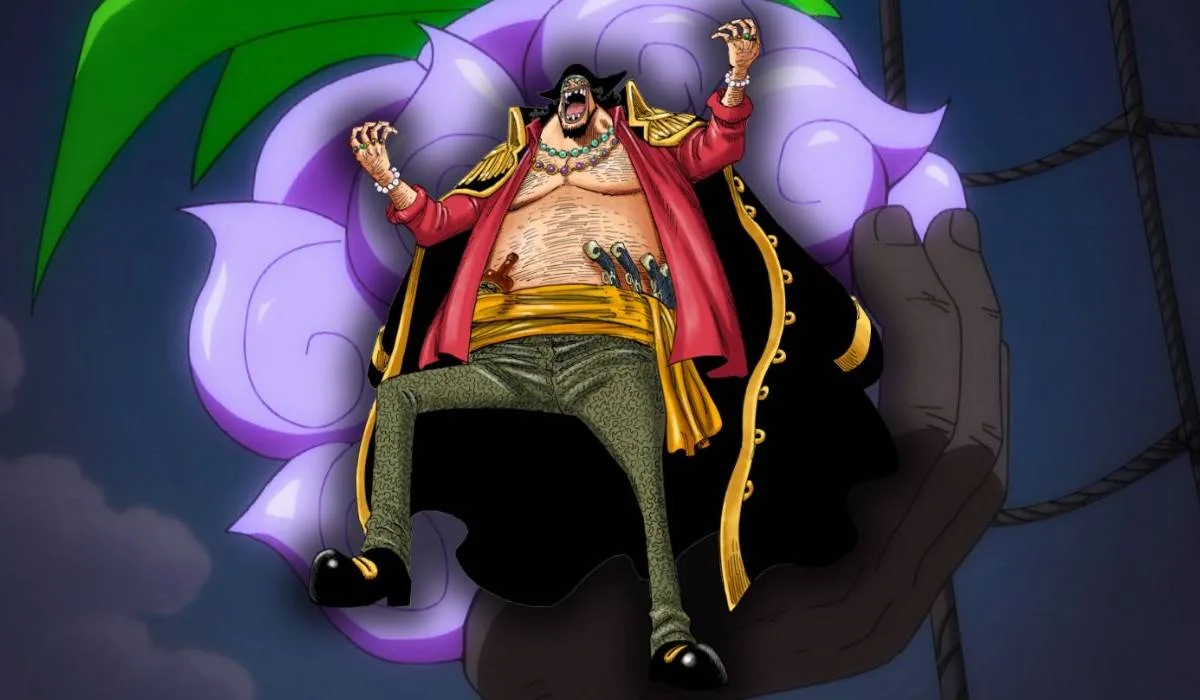 Blackbeard with Yami Yami no Mi power