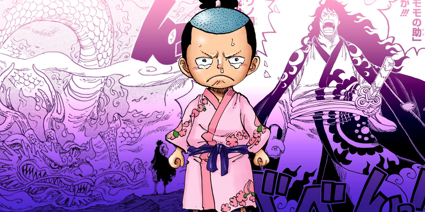 Kouzuki Momonosuke in One Piece