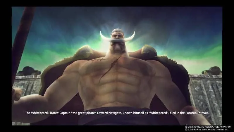 Whitebeard's final words