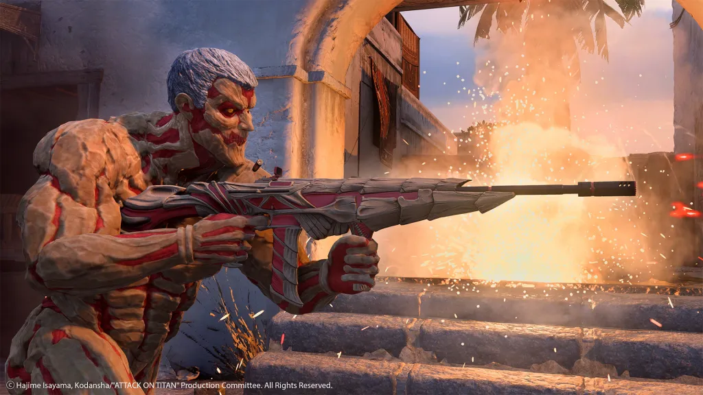 Attack on Titan skins in Call of Duty: Warzone