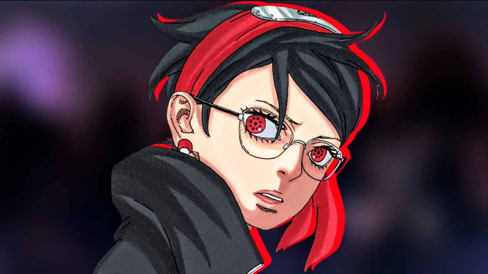Uchiha Sarada Mangekyo Sharingan