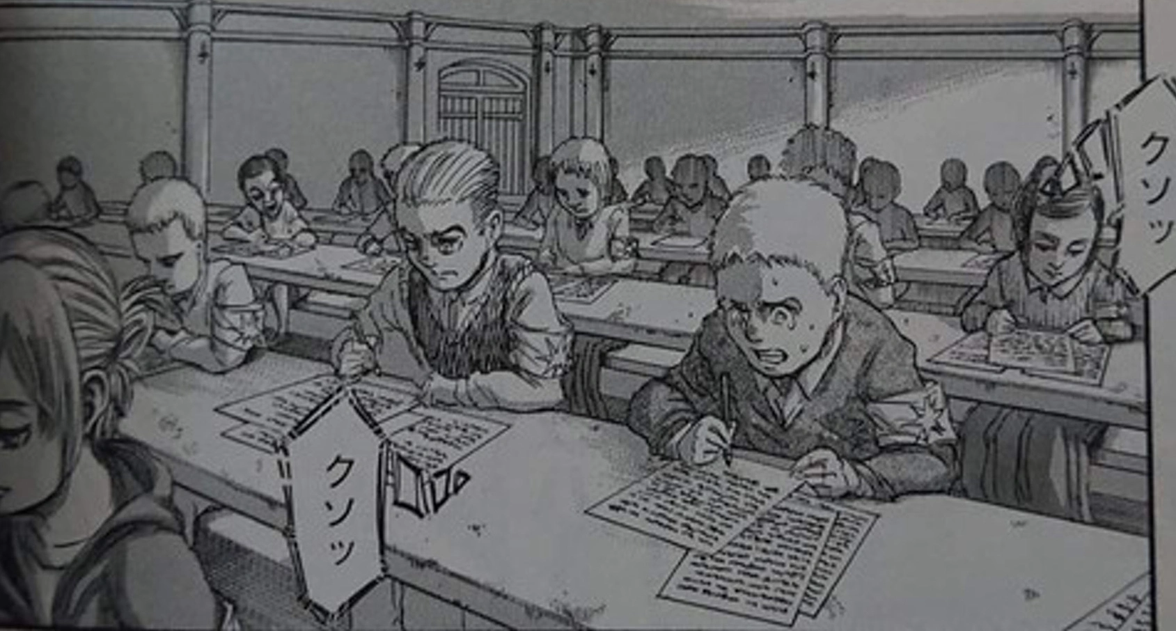 Attack on Titan Marley arc panel with meme