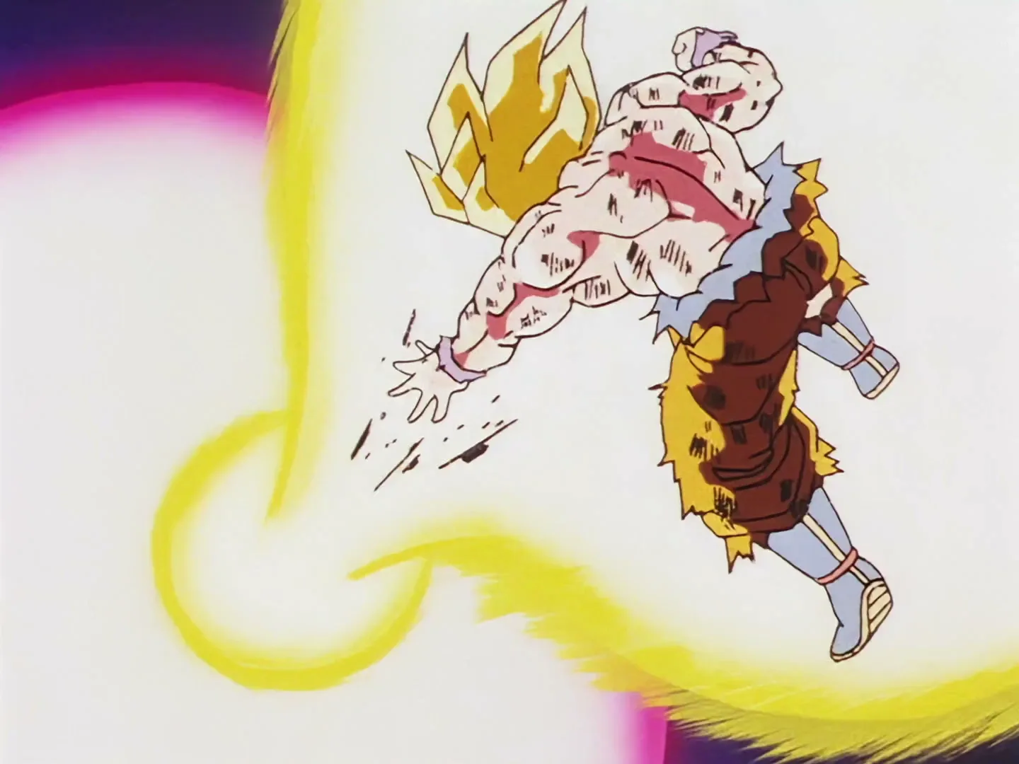 Super Saiyan Goku's Angry Kamehameha