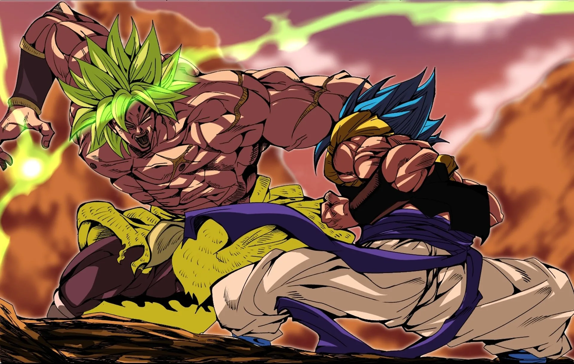 Broly in Legendary Super Saiyan form