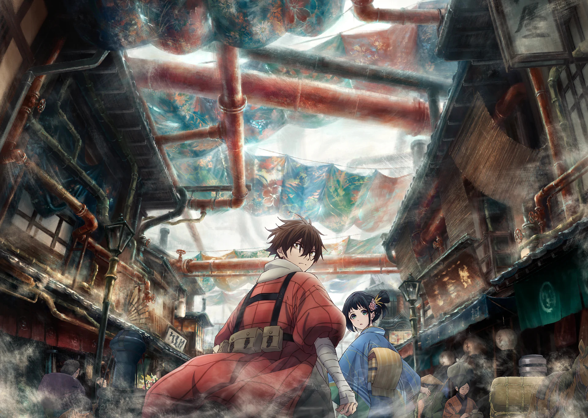 Sparks of Tomorrow anime key visual