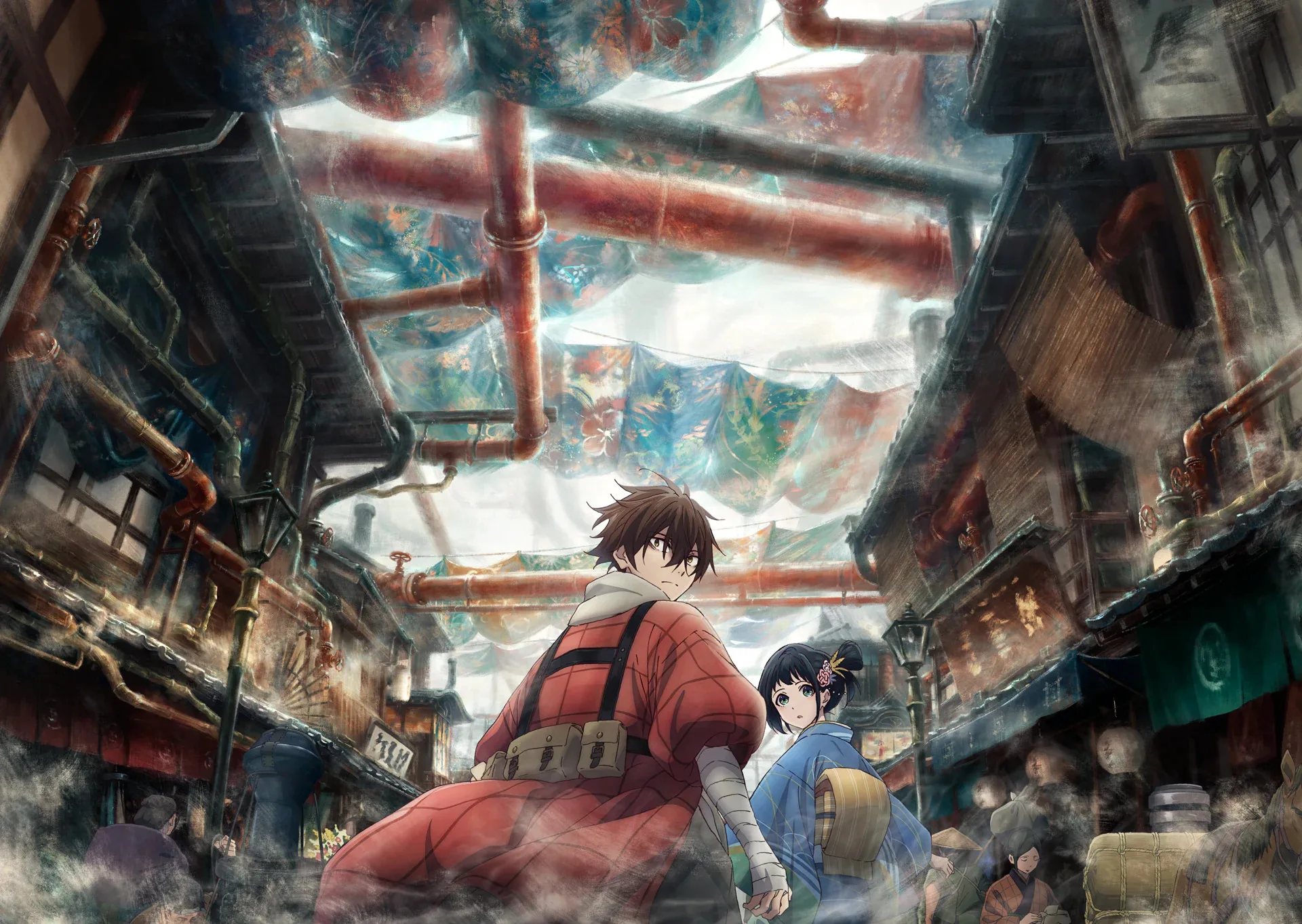 Sparks of Tomorrow anime key visual