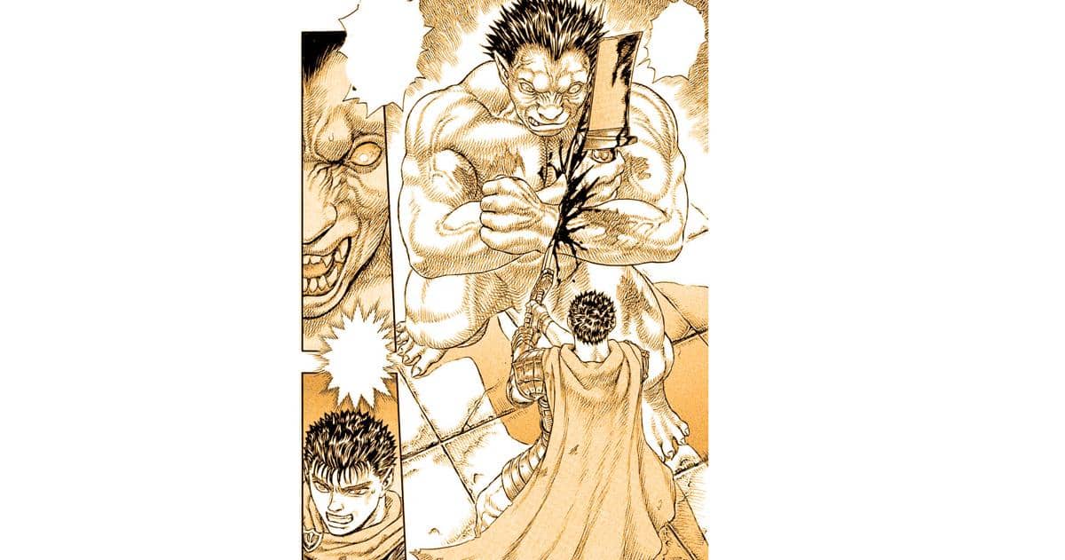 Guts fights Nosferatu Zodd