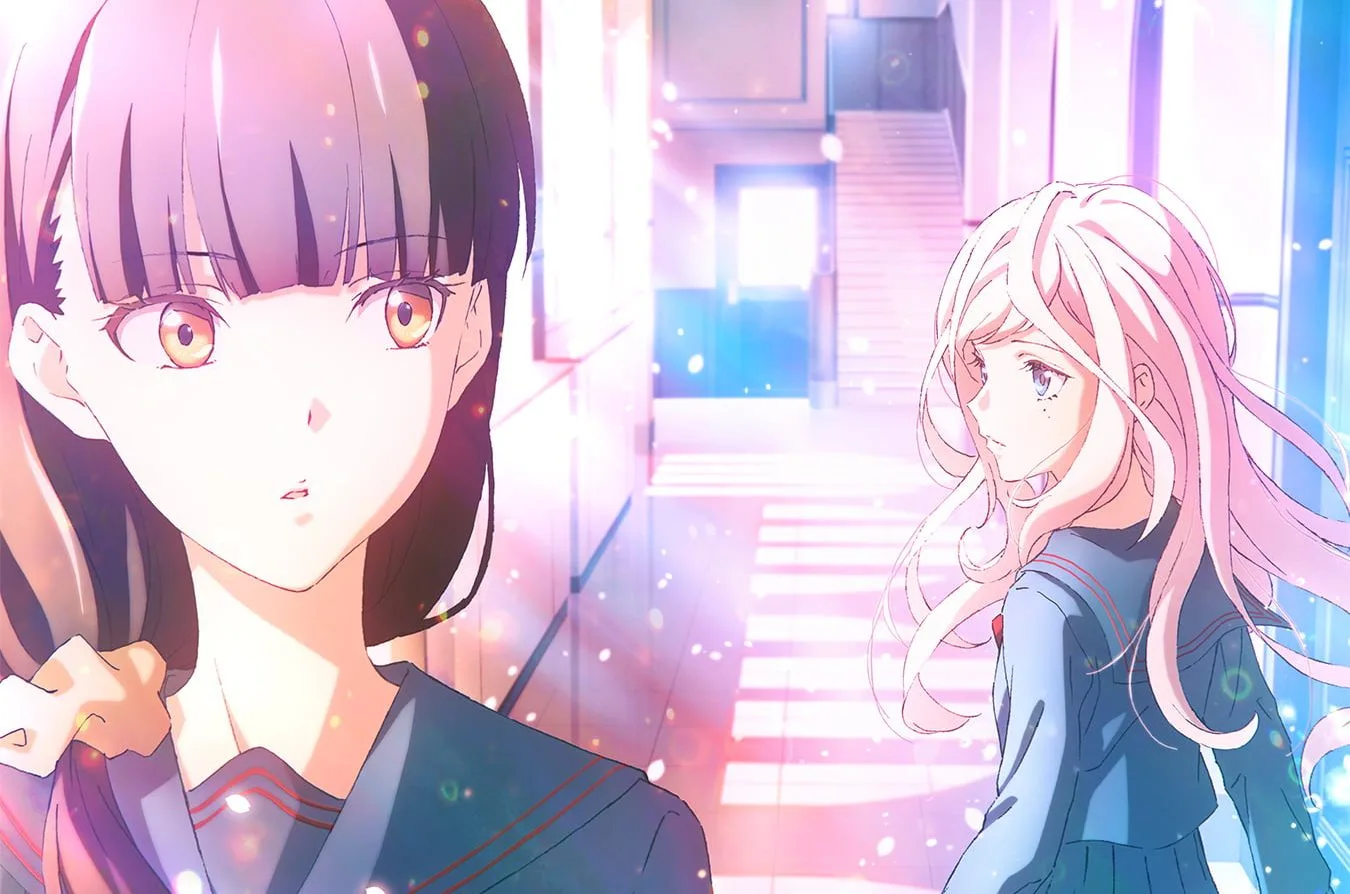 Young Ladies Don't Play Fighting Games anime visual