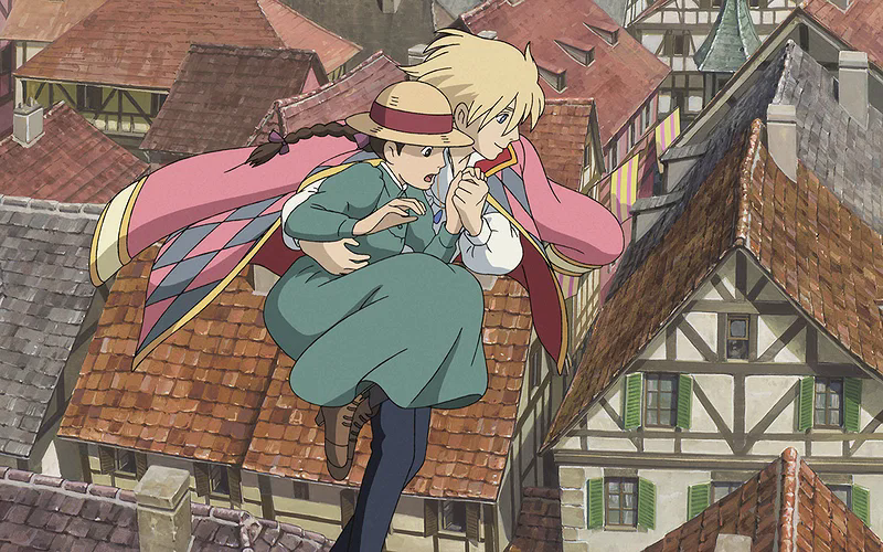 Howl's Moving Castle scene