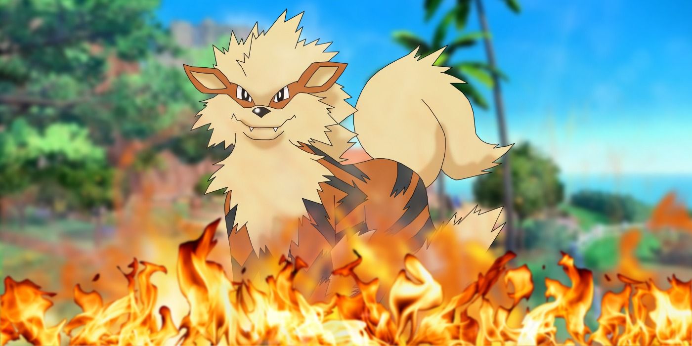 Arcanine in Pokémon Scarlet and Violet