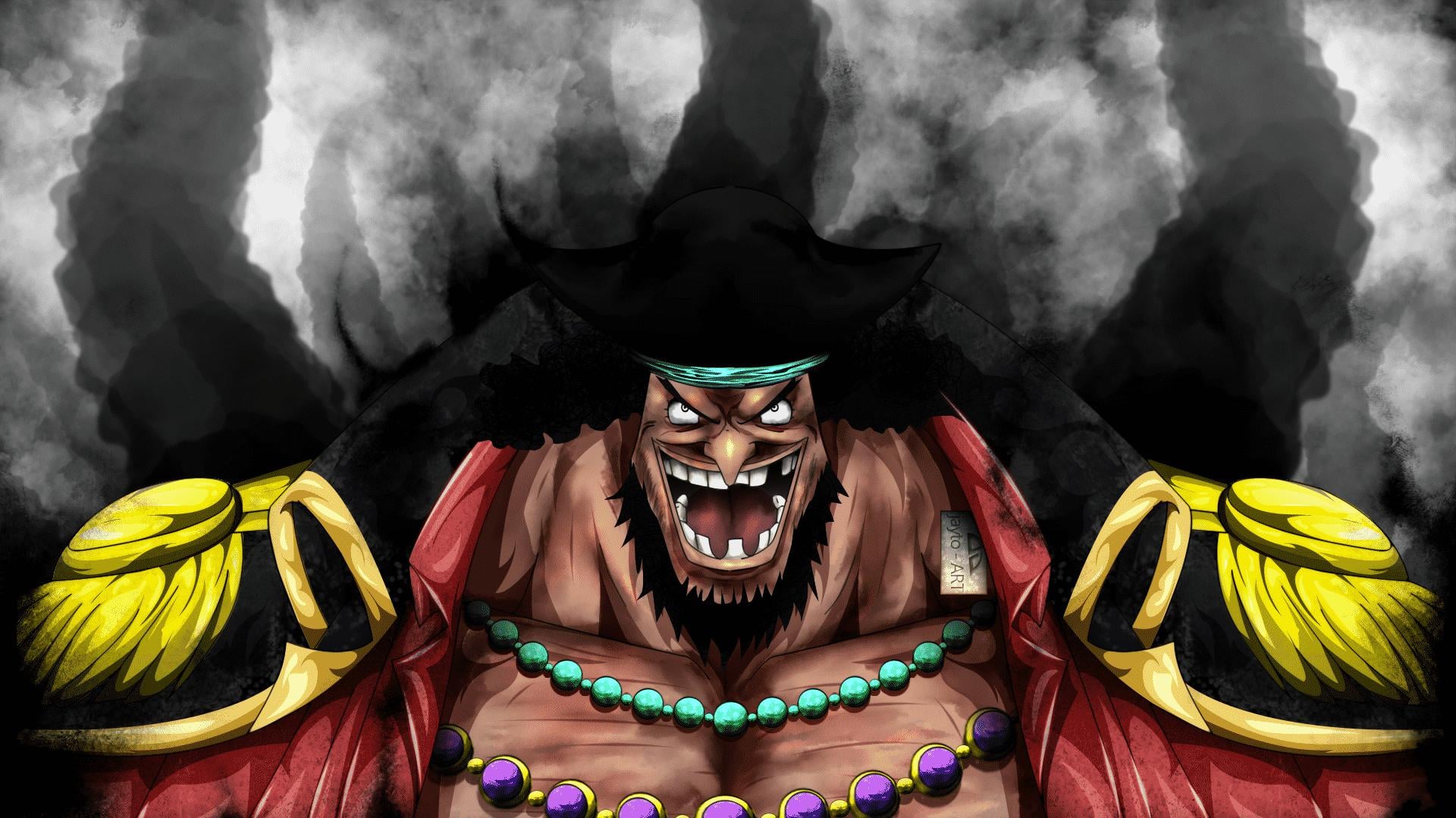 Blackbeard's Yami Yami no Mi powers