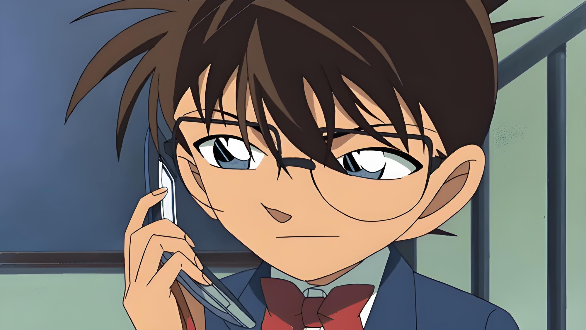 Conan's true identity remains a secret throughout the entire story