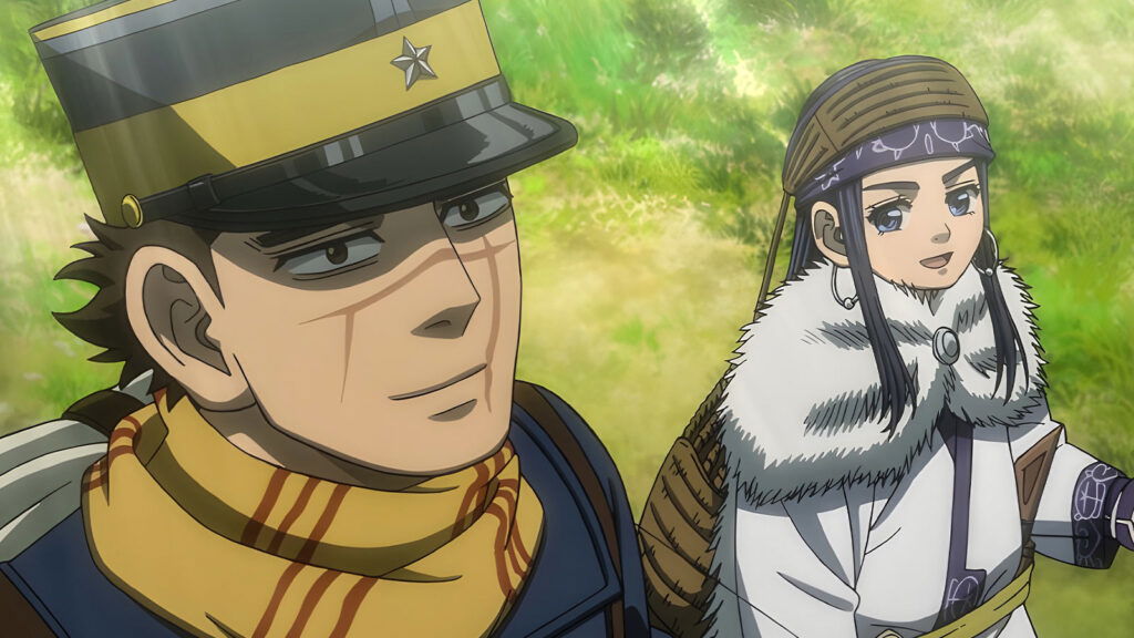 Golden Kamuy anime characters