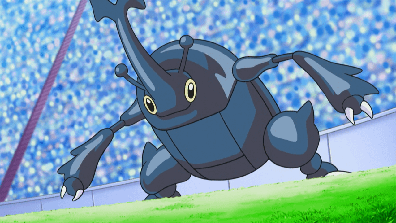 Ash's Heracross in Johto