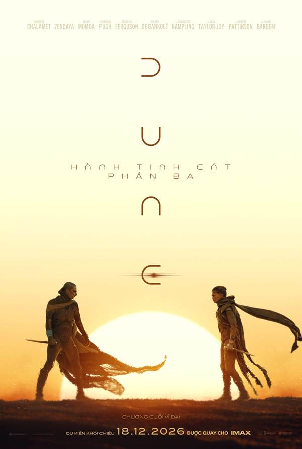 Dune: Part Three official poster